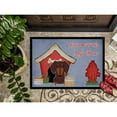 thumbnail image 3 of Carolines Treasures Dog House Collection Dachshund Chocolate Door Mat Indoor Rug or Outdoor Welcome Mat 24x36 Doormat, 3 of 4
