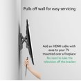 thumbnail image 3 of Soporte de pared para TV ynVISION.DESIGN 40-65" inclinable y articulado, 3 of 6