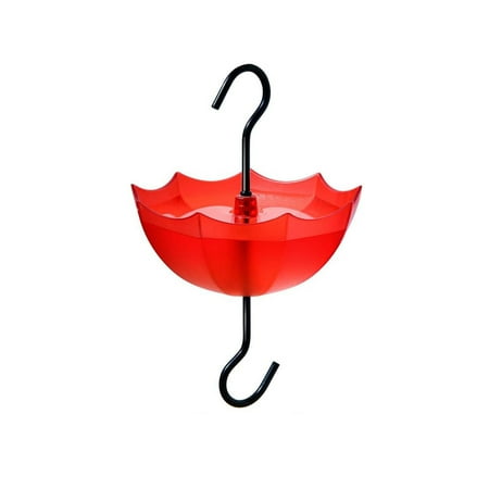 

Moat For Hummingbird Feeder Red Umbrella Guard With Large Capacity Hummingbird Feeder Accessory Hooks With