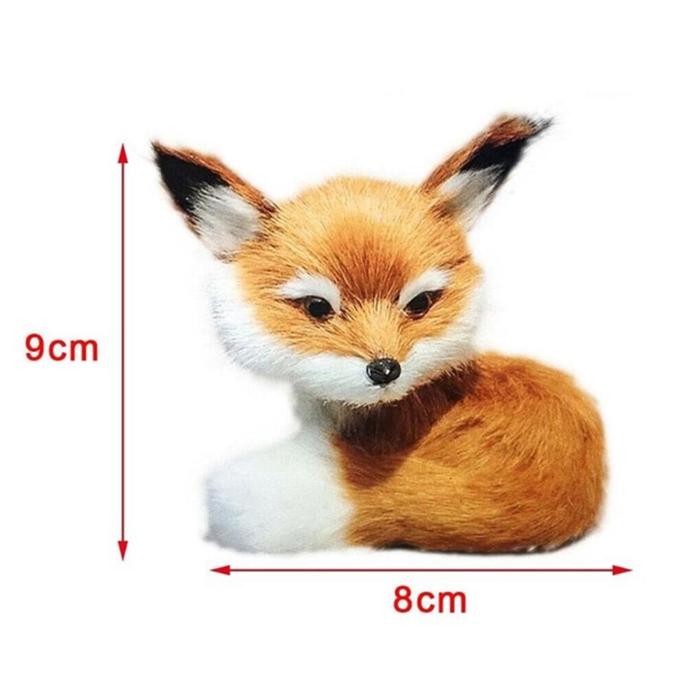 Mini Pocket Realistic Fox Stuffed Animal & Bunny Stuffed Animals