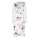 thumbnail image 5 of ICHUANYI Clearance Women Casual V-Neck Long Sleeve Waist Buttons Printing Loose Dress(Navy, XL) ICHUANYI WER2023080914013, 5 of 6