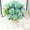Blue, variant on Artificial Flowers Wedding Decor Outdoor & Home Floral Faux White Dandelion Hydrangea Combined Flower Bunch, Soft Layer Petal for Wedding Backdrop Farmhouse Table Decor