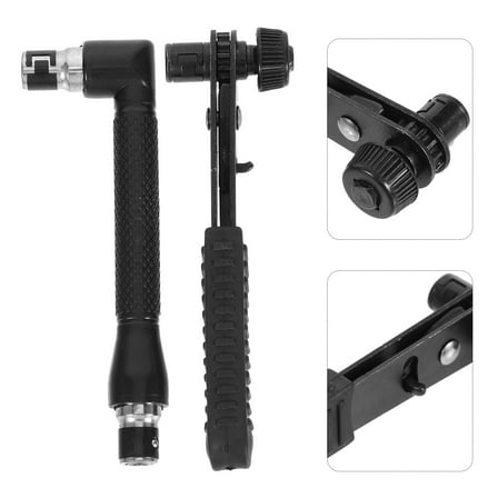 WHAMVOX Portable Mini Ratchet Wrench Kit Ratcheting Wrench And L-Handle Socket Wrench Set For Household Automotive And Mechanical Use