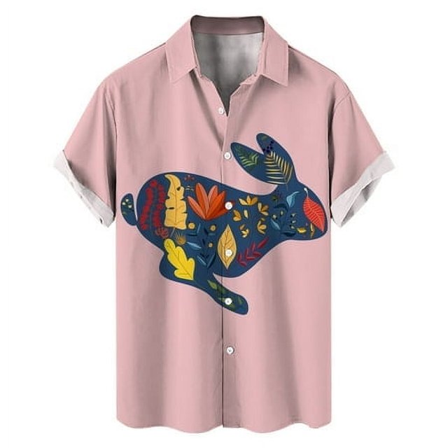 PMUYBHF T-Shirt à Manches Longues Col Rond Carnaval Printemps et Été Imprimé Complet Célébration de Vacances 5995 L