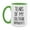 White/Light Green, variant on Funny Solitaire Mug – “Tears Of My Solitaire Opponents” – 11Oz Or 15Oz Coffee Cup