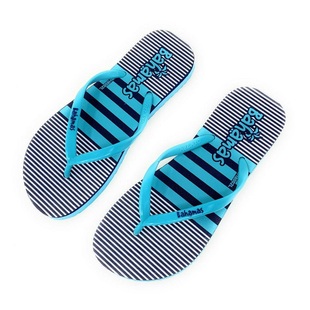 Relaxo - Bahamas Flip Flops Sandals Slippers for Women with Summer Fun ...