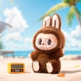 thumbnail image 2 of LBU The Monsters Exciting Macaron Plush Doll DUODUO Etciting Macaron Plush Dolls Figure Toy Box Toy Keychain Type Design Gift, 2 of 5