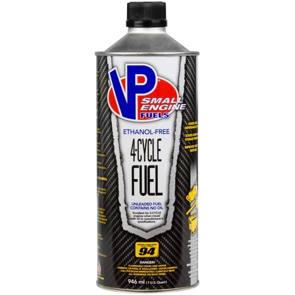 VP Racing Fuels SEF 4 Cycle Unleaded Fuel Contains No Oil Quart