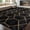 Black & Gold, variant on 8ft x 10ft Area Rug, Soft Fluffy Area Rugs for Living Room Rug for Bedroom Geometric Carpet, Gray and White
