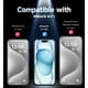 thumbnail image 2 of Protector de pantalla MAGIC JOHN de cristal templado para iPhone 15 de 6.1 pulgadas, 2 of 6