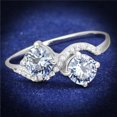 thumbnail image 1 of Alamode TS577-7 Women Rhodium 925 Sterling Silver Ring with AAA Grade CZ in Light Amethyst - Size 7, 1 of 1