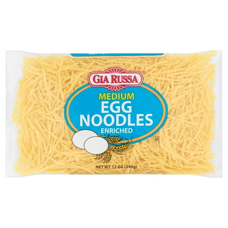 Alessi Cico Egg Cup - (6 Pack) Gia Russa Enriched Medium Egg Noodles, 12 oz