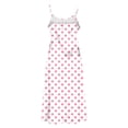 thumbnail image 5 of YuXingFu Women's Jean Dress Sleeveless Trumpet Evening Dress Polka Dot Relaxed V-Neck Vacation for Summer Multicolor S, 5 of 8