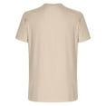 thumbnail image 5 of Workout Shirts for Men Quick Dry Slim Fit Gym Top Men's Casual Short Sleeve T Shirt With City Theme Letter Print For Daily Wear And Outing Comfortable Fit, 5 of 5