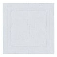 thumbnail image 5 of Better Trends 20" x 20" U-Shape Toilet Rug, 100% Cotton Tufted Bathroom Rug, Contour Mat, Water Absorbent, Reversible , Machine Wash White Lux Collection, 5 of 6
