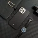thumbnail image 2 of Elegante Funda De Cuero Negro Para iPhone 13/14/15 Pro, 2 of 2