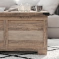 thumbnail image 4 of Merrick Lane Farmhouse Storage Coffee Table, Gray Wash, 4 of 12