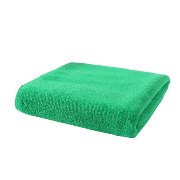 Toallas de microfibra suave de 70x140 cm Toalla de baño de secado rápido grande para spa Playa Natación Camping (Verde)
