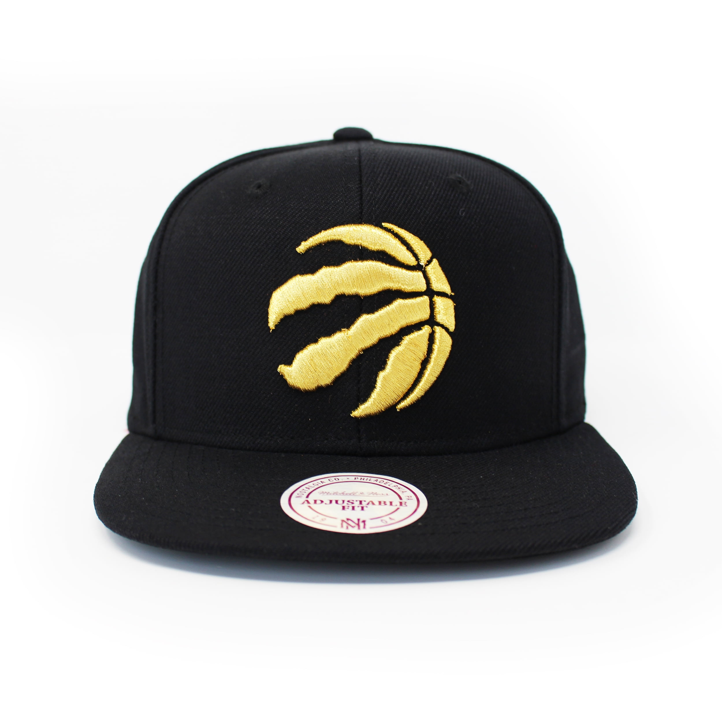 gold raptors hat