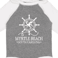 thumbnail image 4 of Inktastic Myrtle Beach South Carolina Boys or Girls Long Sleeve Baby Bodysuit, 4 of 5