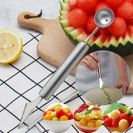 New Watermelon Melon Fruit Baller Carving Ice Cream Scoop DIY Tools Ball