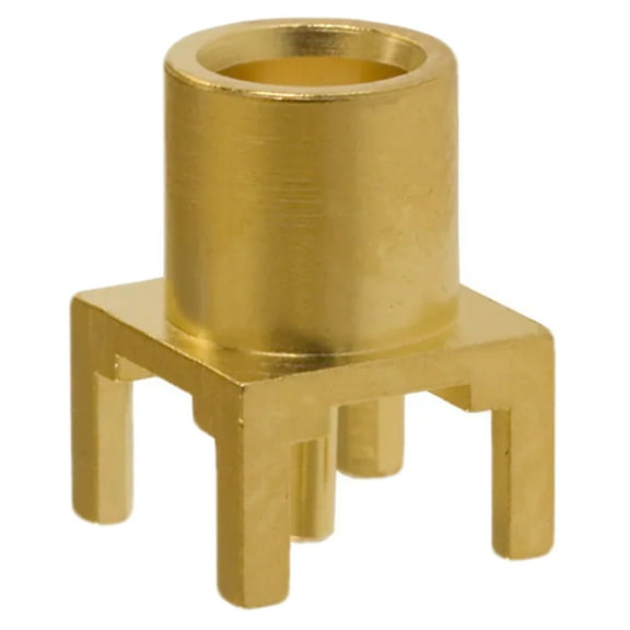 Pack of 2 133-3701-211 RF Connectors MCX Jack Female Socket 50Ohm Through Hole Solder :RoHS