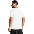 thumbnail image 4 of COOFANDY 3 Pack Men' Athletic T-Shirts Short Sleeve - Quick Dry Moisture Wicking Workout Shirts for Running, 4 of 6
