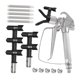 thumbnail image 5 of Kit de rociador de pintura Piezas de pintura Suministros 5 Boquillas Herramienta de pulverización de pintura Máquina de pulverización sin, 5 of 8