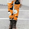 thumbnail image 3 of Halloween Leggings for Women 2025 Fashion Grahpic Printed High Waist Womens Leggings Stretchy Yoga Pants, 3 of 6