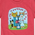 thumbnail image 3 of Pete The Cat - Family - Toddler And Youth Short Sleeve Graphic T-Shirt, 3 of 6