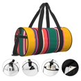 thumbnail image 3 of Balery Vertical Stripes Bolsa de Gimnasio para Mujeres y Hombres, Bolsa de Viaje Impermeable, Bolsa de Fin de Semana con Compartimento para Zapatos y Bolsillo Húmedo, 3 of 6
