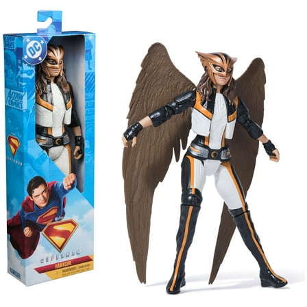 DC Comics SUPERMAN, Hawk Girl 12-inch Superhero Action Figure, for Ages 4 and up