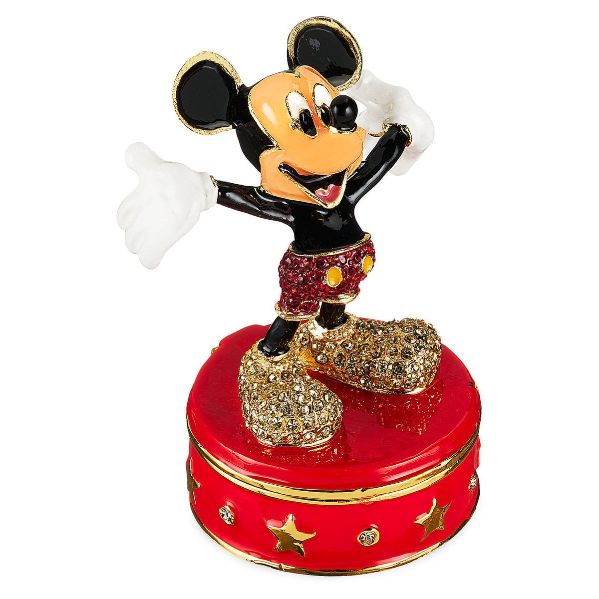 Disney Parks Sorcerer Mickey Trinket Box by Arribas Brothers New with Box Disney Parks Sorcerer Mickey Trinket Box by Arribas Brothers New with Box