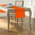 thumbnail image 2 of LA Linen Polyester Poplin Table Runner 14 by 108-Inch, Orange, 2 of 2