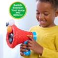 thumbnail image 4 of Sesame Street Elmo’s Megaphone Voice-Changing Toy, Talk Like Elmo with Music, Phrases, and Sound Effects, Ages 2+, 4 of 9
