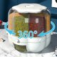 thumbnail image 4 of Contenedor de almacenamiento de arroz Macarena 9kg-6 Rejilla Blanca, 4 of 7