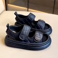 thumbnail image 2 of Baby Girls Boys Soft Summer Sandals Casual Dress Shoe Anti Slip Flats Toddler First Walker Shoes, 2 of 5