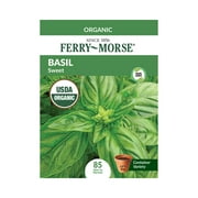 Ferry-Morse Organic 145MG Basil Sweet Herb Plant Seeds Full Sun