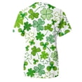 thumbnail image 5 of GILIGEGE Womens St Patricks Day Shirt Funny St Patricks Day T Shirts Short Sleeve Women's T-Shirts Funny Saint Patrick's Tunic Tops Graphic Tees for Women Saint Patricks Day T-Shirt Pullover Blouse, 5 of 5