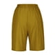 thumbnail image 5 of Pantalones cortos de pijama con estampado de cuadros y botones en la parte delantera para mujer - Ropa de dormir Pantalones cortos de estar por casa S-XXXL, 5 of 6