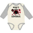 thumbnail image 3 of Inktastic Valentine's Day Mimi's Lovebug Boys or Girls Long Sleeve Baby Bodysuit, 3 of 5