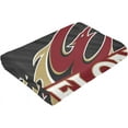 thumbnail image 6 of Elon University Fleece Blanket, Very Soft Microfiber Flannel Blanket for Couch Warm and Cozy for All Seasons, 6 of 6