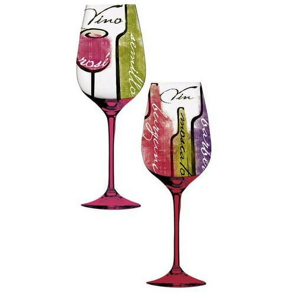 Evergreen Wine Tasting Wine Glass, 2 ASST