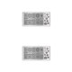 thumbnail image 3 of sweethay 1pc 16 Estilos Nail Stencils Nails Art Stamp Templates Plates para Gel Nail Polish Manicure Image Plate Type1 NO1 sweethay CBP003246, 3 of 5