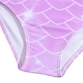 thumbnail image 5 of RUTAYY Colorful Fish Tail Swimsuit Kids Realistic Swimming Monofin Included Bikini Set With High Waisted Bottoms And Top Beach Vacation Hawaii Swimwear Beachwear, 5-6 Years, 5 of 5