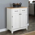thumbnail image 2 of Homestyles Buffet of Buffets Buffet en Bois Blanc Cassé, 2 of 15