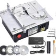 thumbnail image 1 of Mini Table Saw Electric Small Bench Saws Desktop Saw Household Diy Pcb Model Cutting Tool Woodworkin, 1 of 5