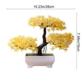 thumbnail image 3 of Roiihwy Artificial Bonsai Tree, Small Fake plants Decor, Artificial plants Indoor Outdoor for Home Decor, Living Room Bathroom Bookshelf Entryway Table Wall Shelf Modern Farmhouse Decor, 3 of 7