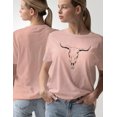 thumbnail image 4 of T-shirt Graphique Décontracté pour Hommes et Femmes, Col Rond - Manches Courtes - Marchandise Mode Urbaine d'Été, 4 of 5