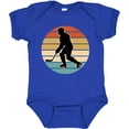 thumbnail image 3 of Inktastic Hockey Player Retro Sunset Boys or Girls Baby Bodysuit, 3 of 5